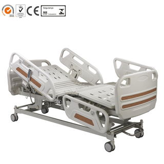 CE,ISO13485 Quality Five Function Electric Ward Bed ALK06-B01P-B Multi-function Electric Hospital Medical Bed Metal Accept OEM