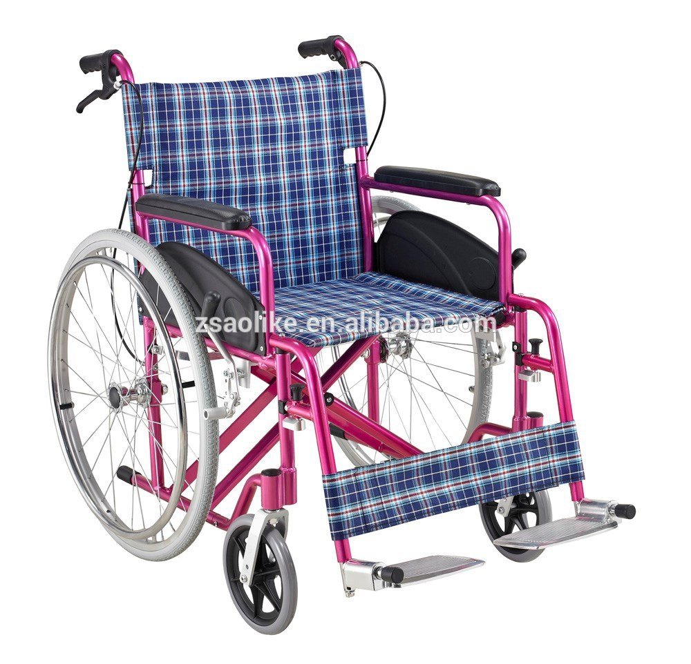 Cheap Aluminum manual wheelchair for sale ALK972LJP-24&quot;