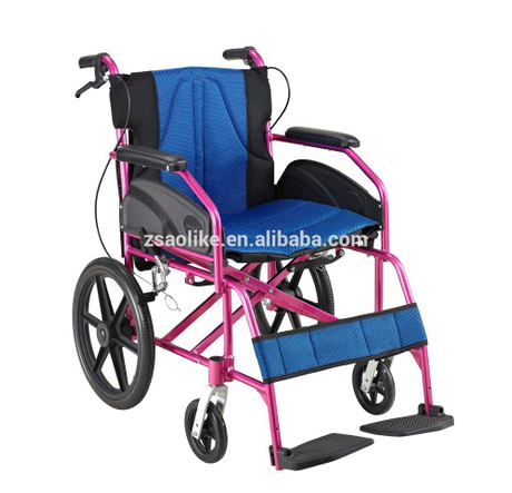 Economic Aluminum lightweight wheelchair for sale ALK867LAJ
