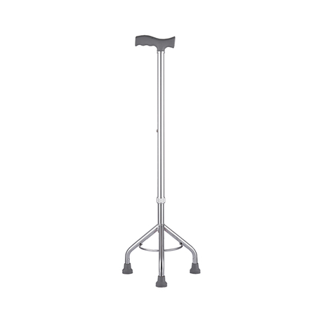 Aluminum Walking Aids for Disabled or Elderly Cane Rehabilitation Therapy Supplies with Three Legs ALK526
