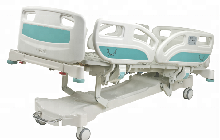 Factory Prices ICU 5 functions electric hospital bed with scale function