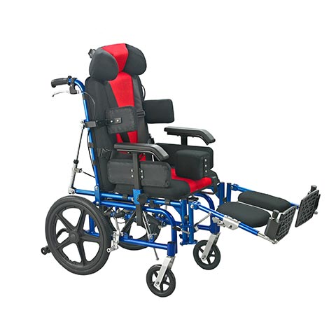 Aluminum alloy brain paralysis wheelchair ALK958LC