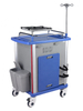 ABS Hospital Emergency Crash Cart Red OEM Lock Packing Furniture Wheels Plastic Color Trolley Brake Material Raw Origin Type ISO