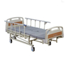 Electric commode care bed