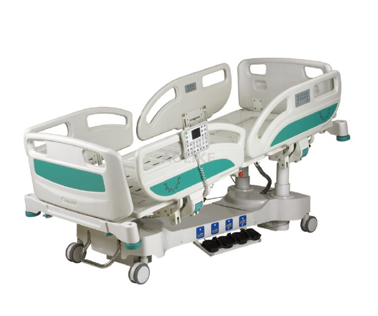 Multifunctional electric ICU hospital bed