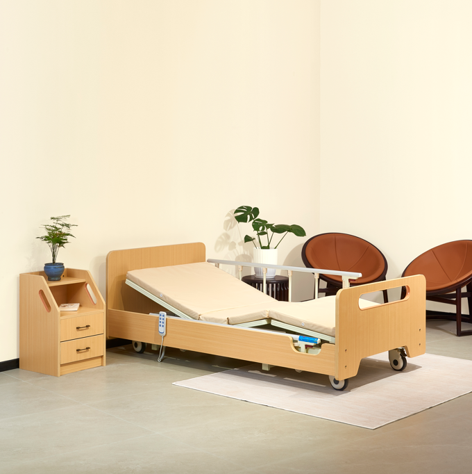 Three Fuction Electric Home Care Bed ALK-BM301HZM(A)