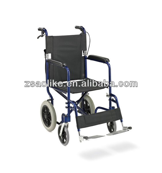 Aluminum lightweight wheelchair portable ALK976LAJ-12"
