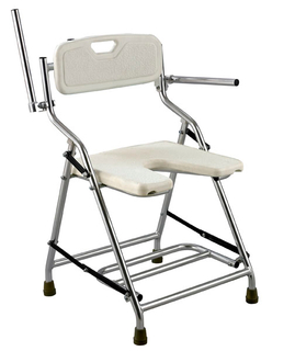 Shower Chair Free Spare Parts Class I with Wheels ALK405L 1 YEAR