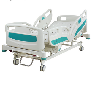 Luxury Modern Type Two Crank Manual Hospital Bed 1 YEAR Free Spare Parts with ABS Siderail ALK-AA201FZE Metal Carton Box 220kg