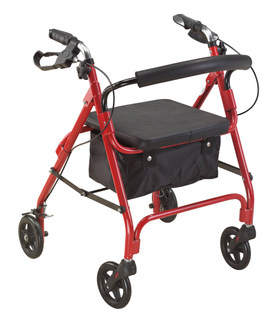 Lightweight and Foldable Rollator for Disabled and Elderly ALK320L Free Spare Parts Class I Convenient Universal OEM ODM LOGO