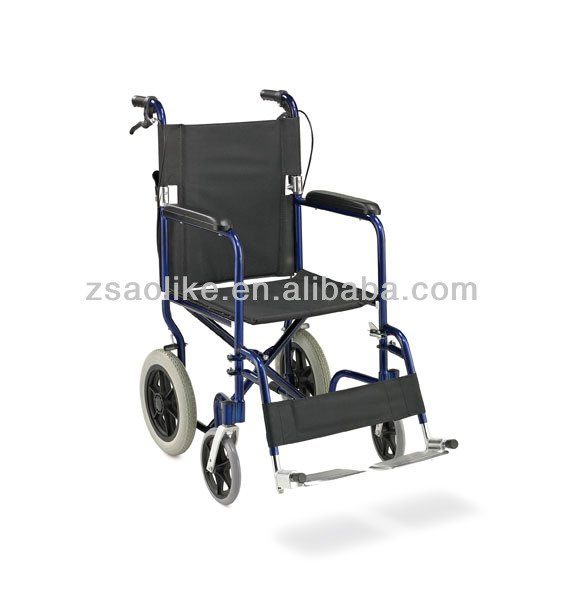 Aluminum lightweight wheelchair portable ALK976LAJ-12&quot;