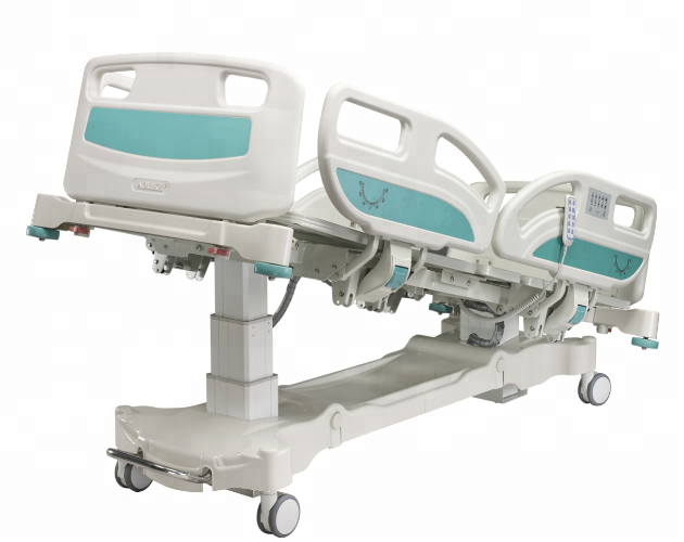 Advanced 5 Function CE ISO Quality Electric ICU Italian Hospital Beds Metal ICU Room 1 Year,1 Year 240kgs Chair Position Unused