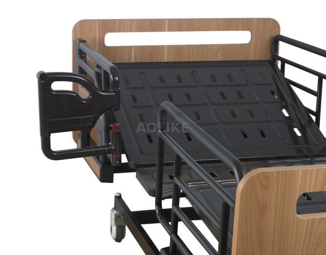 Three function manual home care bed