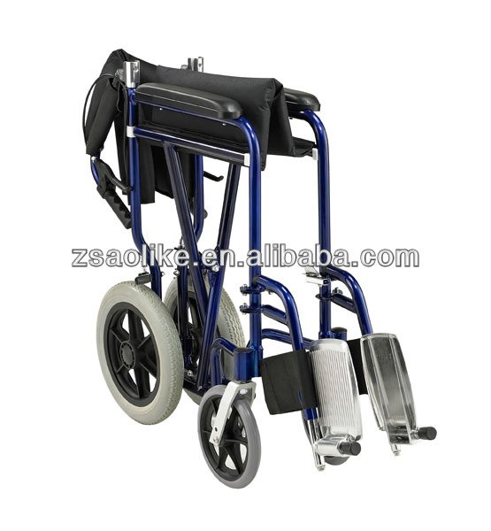 Aluminum lightweight wheelchair portable ALK976LAJ-12"