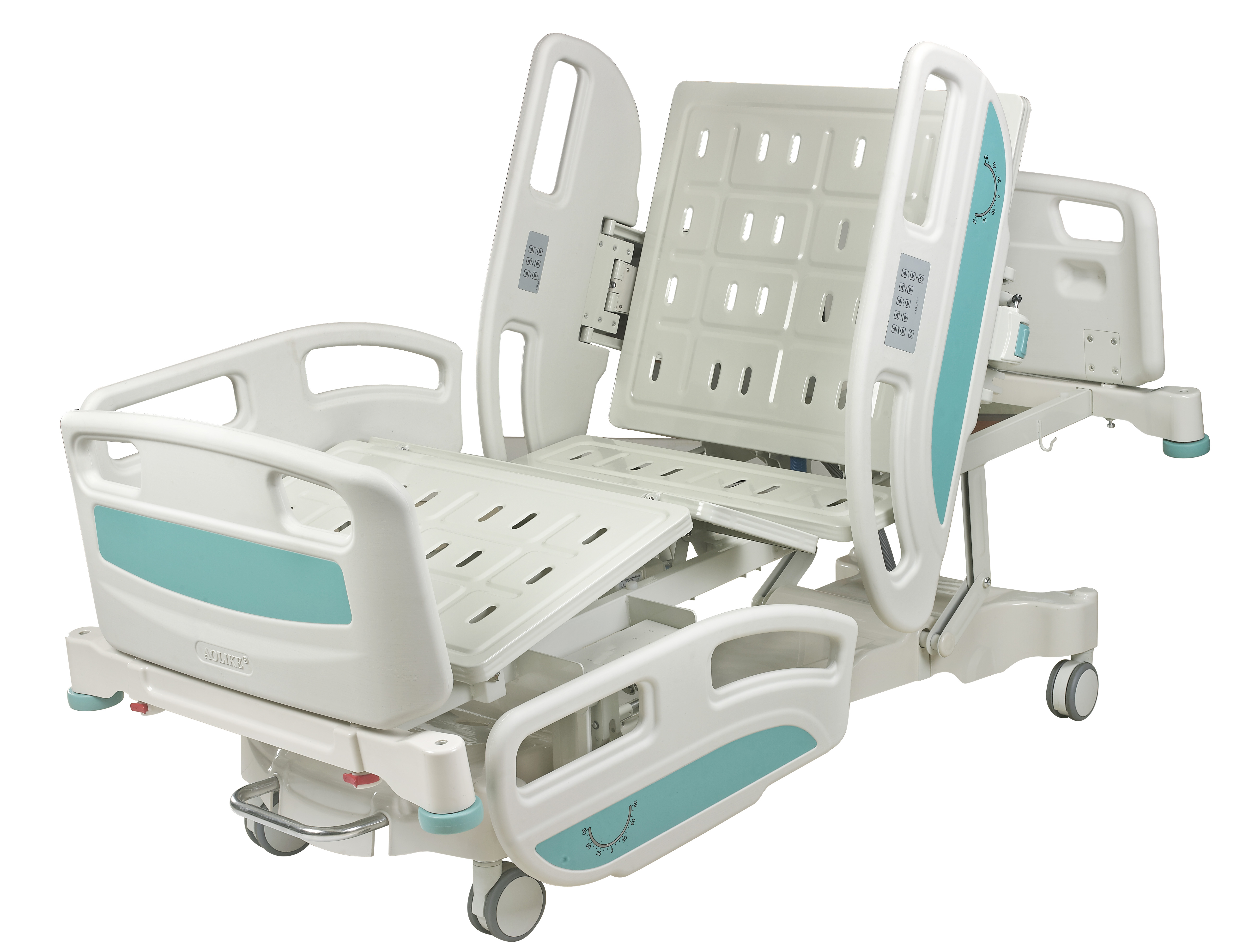 AOLIKE hospital ICU 5 functions electric hospital bed with CPR function