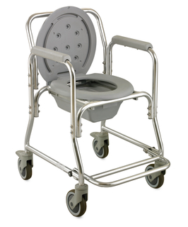 Commode Chair Lightweight Frame Wheelchair Class I 1 YEAR Free Spare Parts with Four Wheels with Aluminum 15-20 Days 86*38*88cm