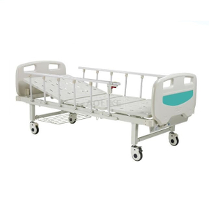 One crank manual hospital bed