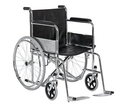 Steel foldable Economic cheapest wheelchair ALK809