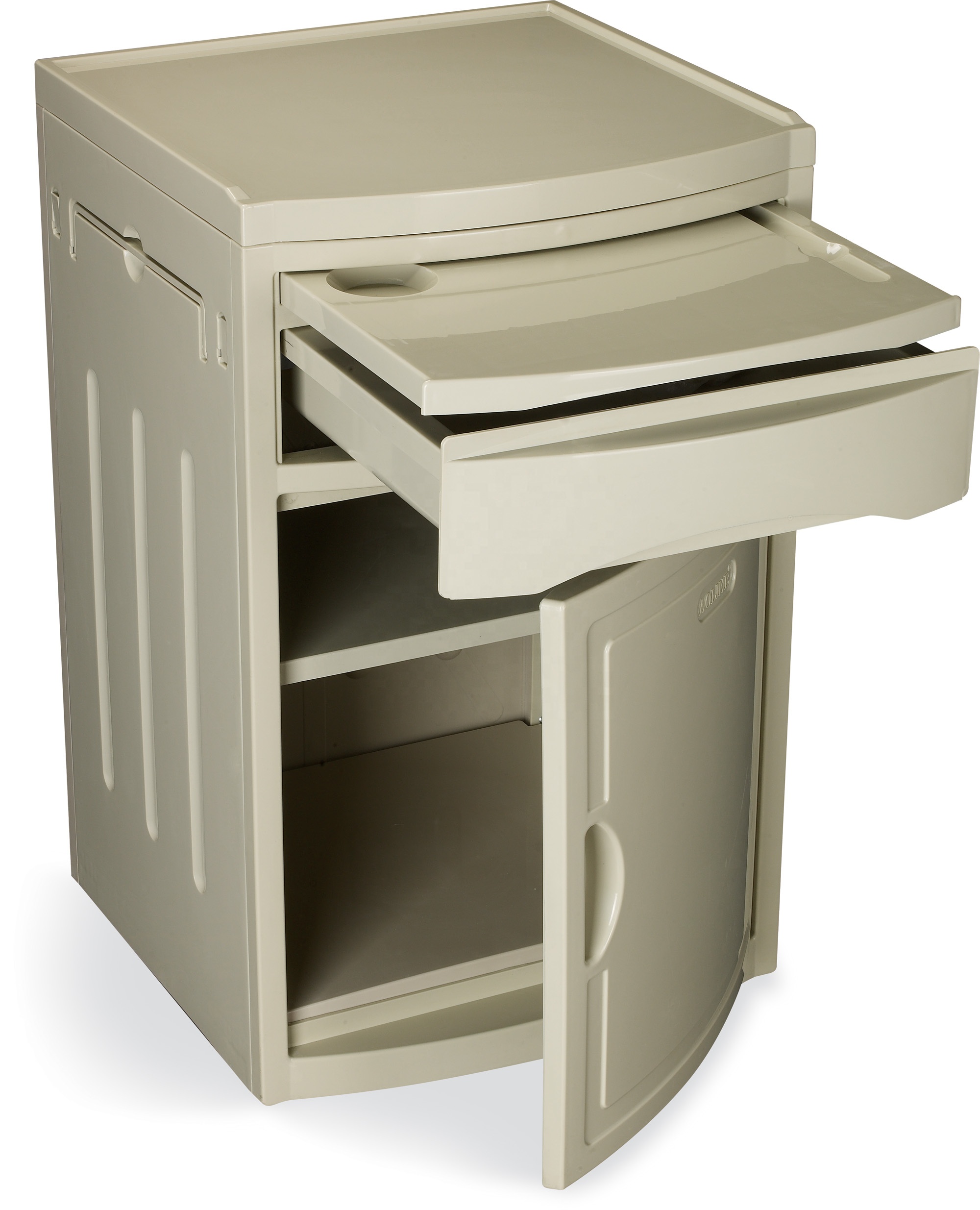 LG ABS Bedside Cabinet Hospital Cabinet Plastic Medicine Cabinet