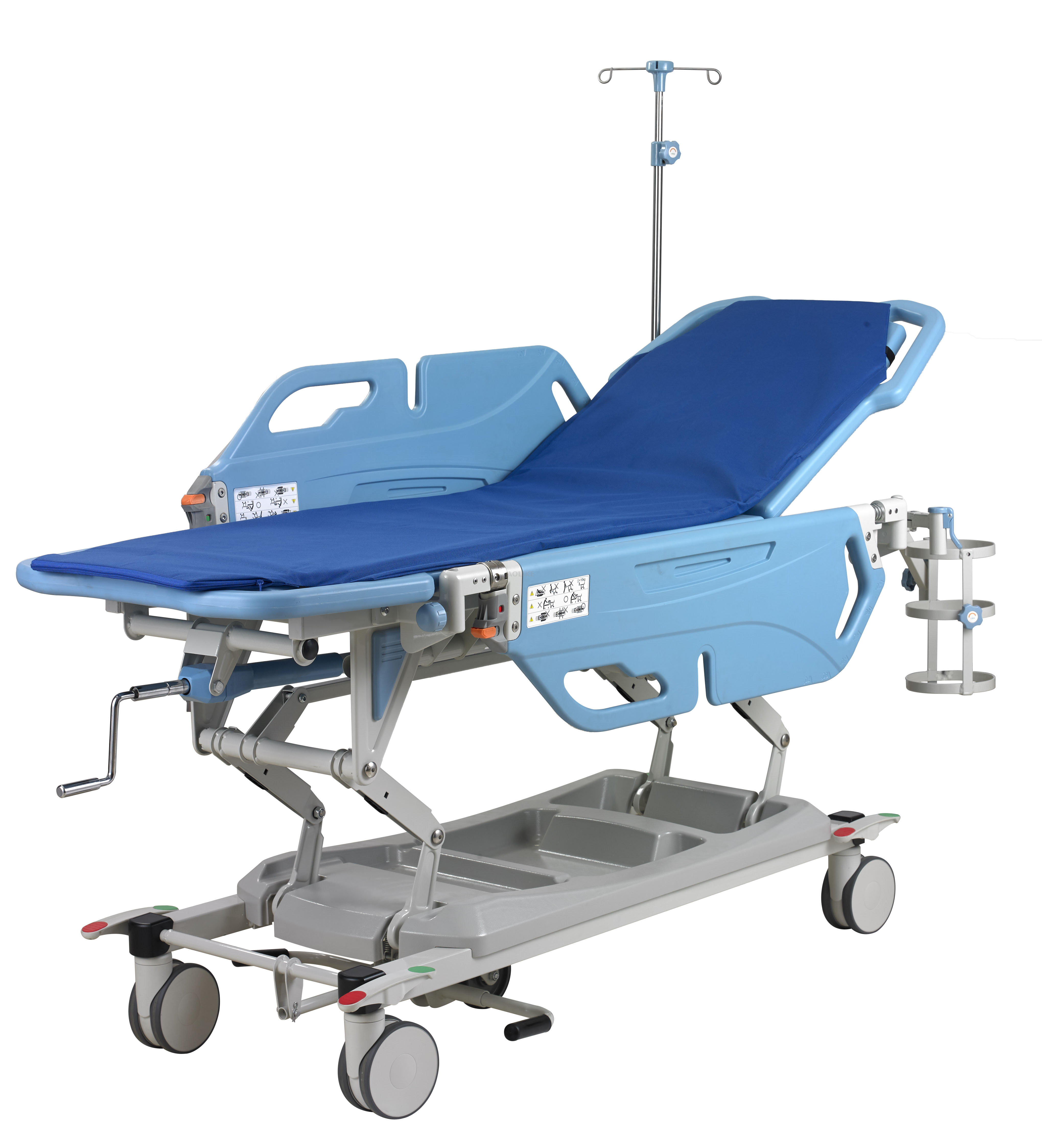 ALK06-H803 Hospital Patient Transport Mobile Emergency Hydraulic Transfer Stretcher