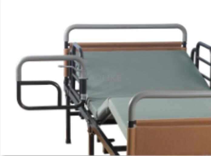 Two function manual home care bed