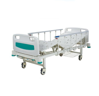 Two cank manual hospital bed